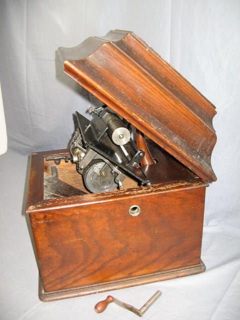 Edison Amberola VIII Cylinder Phonograph Record Player 6