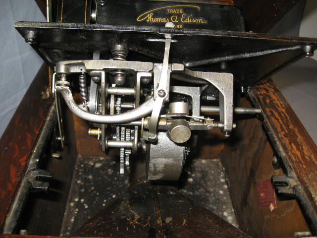 Edison Amberola VIII Cylinder Phonograph Record Player 7