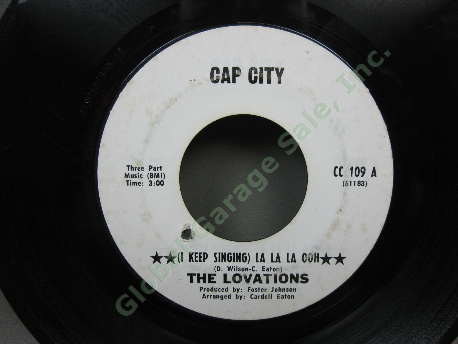 The Lovations I Keep Singing Heaven Told Me So Northern Soul Promo 45 Cap City