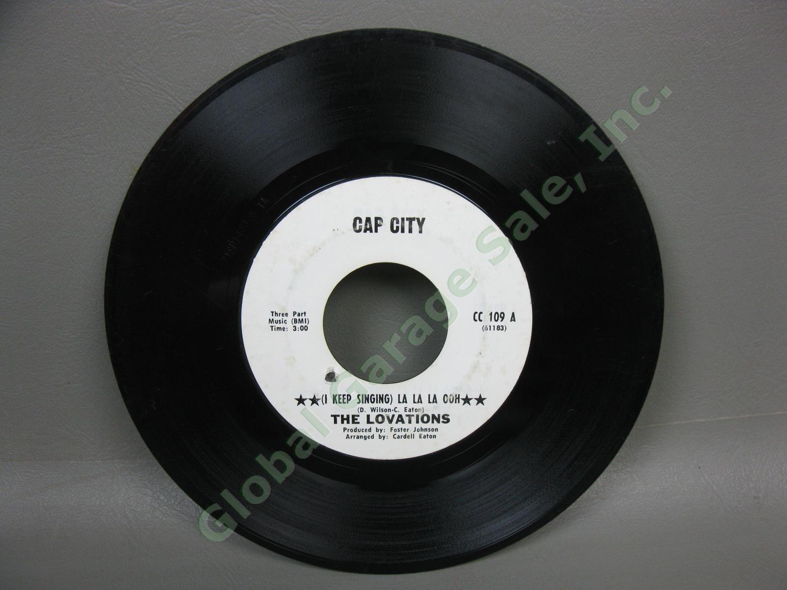 The Lovations I Keep Singing Heaven Told Me So Northern Soul Promo 45 Cap City 1