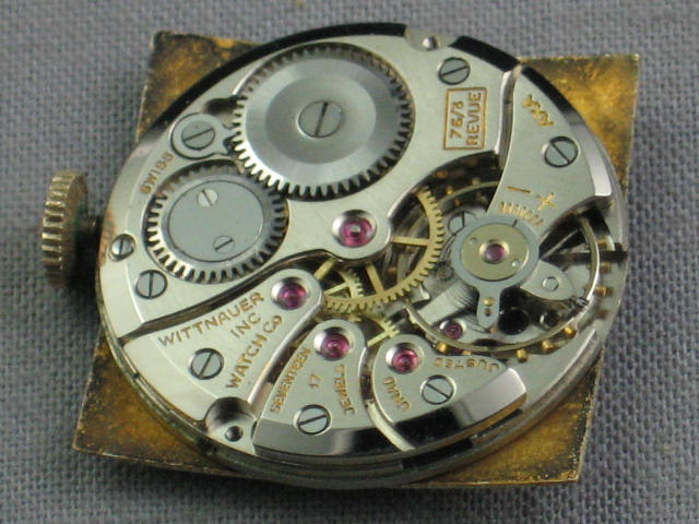 Wittnauer 17 Jewel 17J 10K Gold Filled Swiss Wristwatch 6