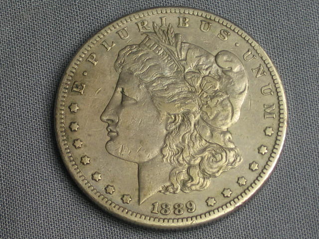 Rare 1889 CC Carson City Silver Morgan Dollar Coin NR