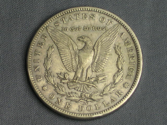 Rare 1889 CC Carson City Silver Morgan Dollar Coin NR 1