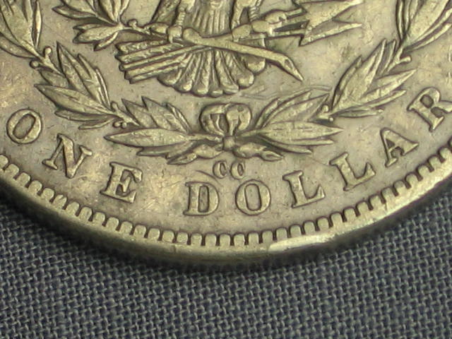 Rare 1889 CC Carson City Silver Morgan Dollar Coin NR 2