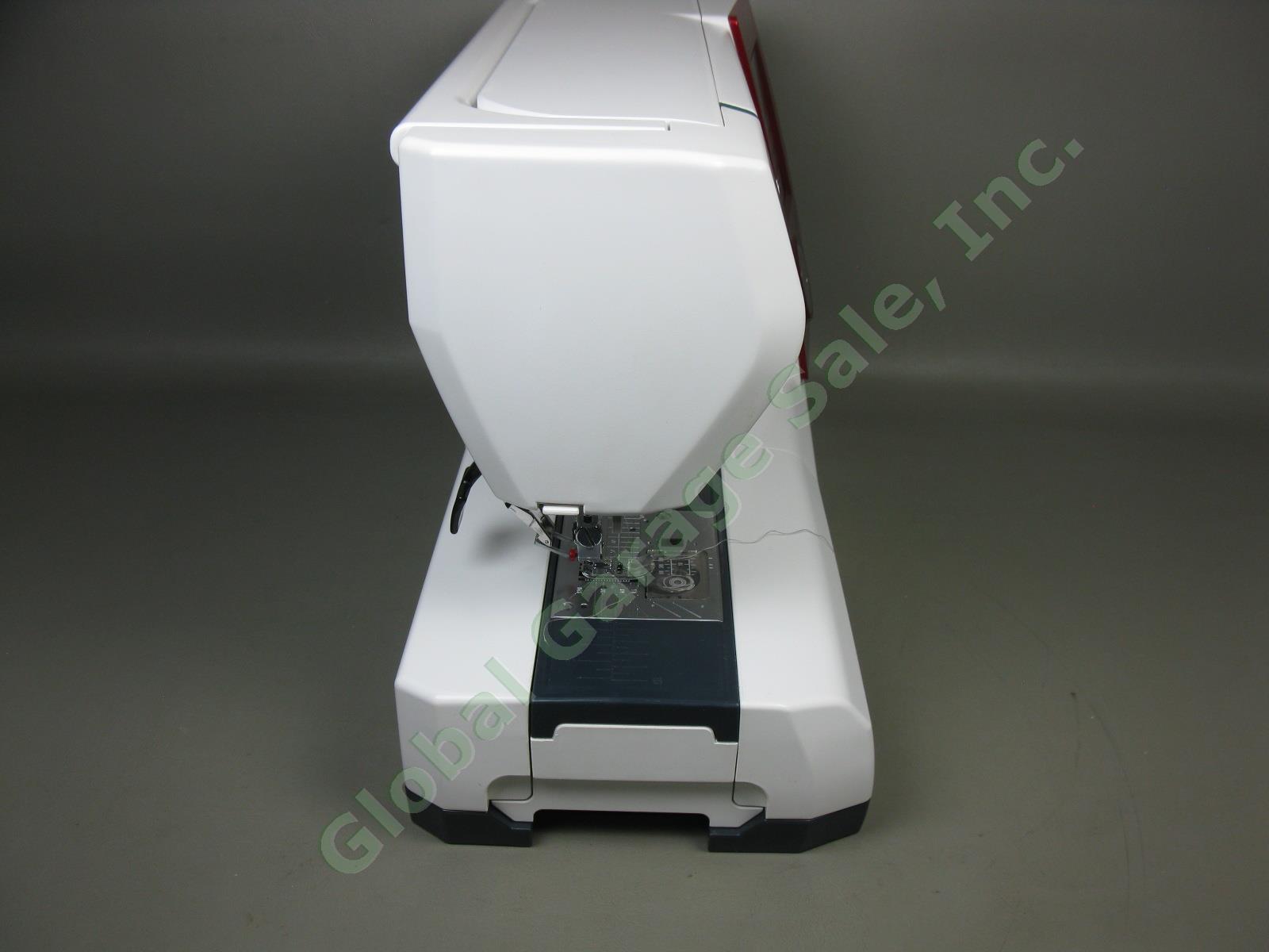 Janome Horizon Memory Craft MC 7700 QCP Sewing Machine Bundle Lot 1 Owner EUC NR 11
