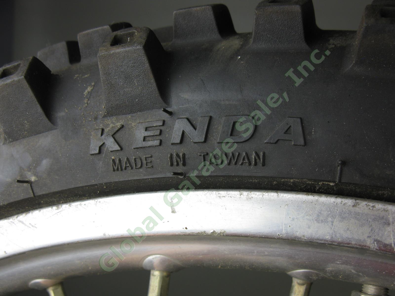 Talon Excel Takasago YZ85 Big Wheel J 19x1.40 Front Rim Kenda 70/100-19 M/C Tire 5