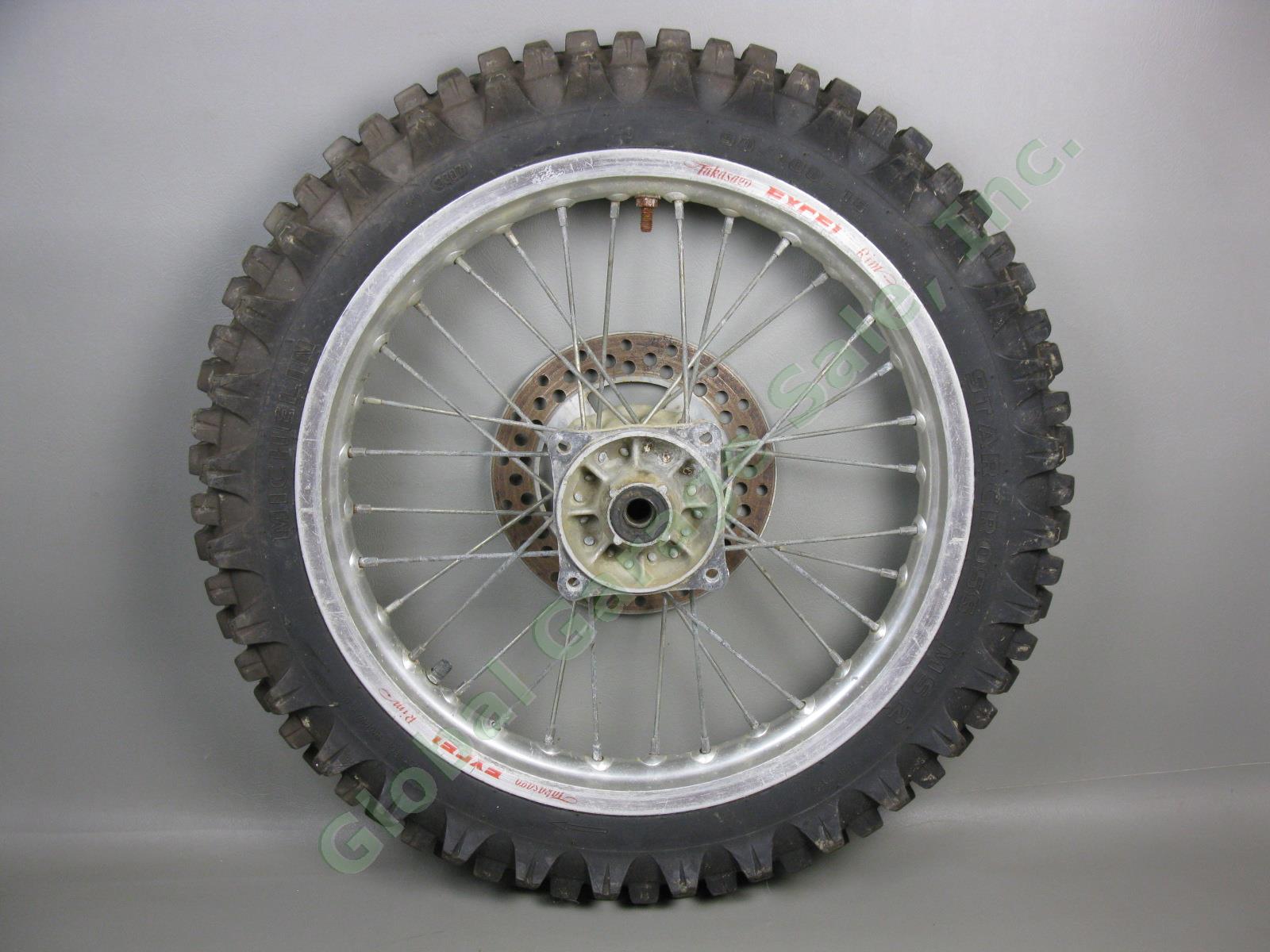 Talon Excel Takasago YZ85 16x1.85 Rear Wheel Rim Michelin Starcross 90/100 Tire 2
