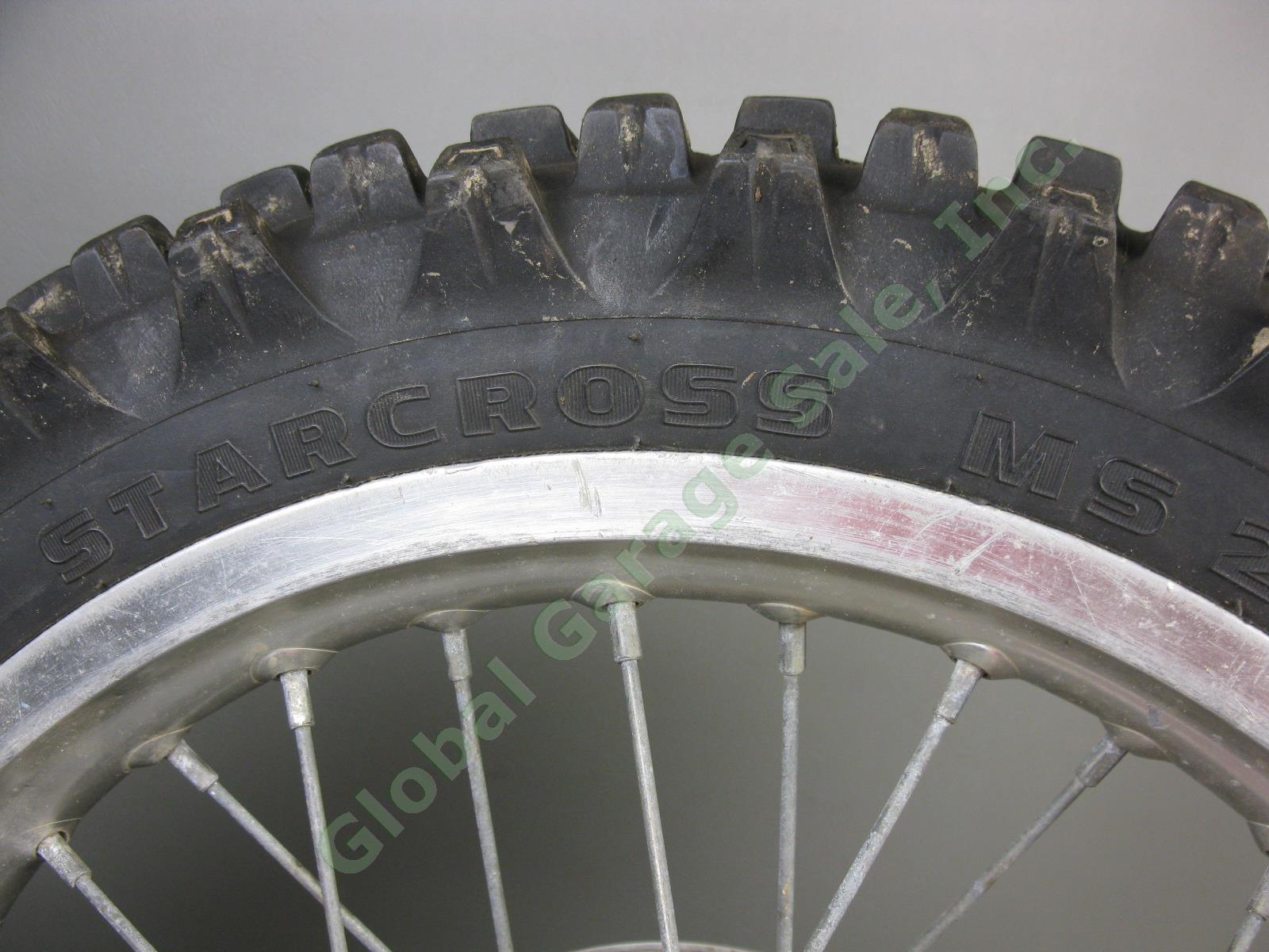 Talon Excel Takasago YZ85 16x1.85 Rear Wheel Rim Michelin Starcross 90/100 Tire 6