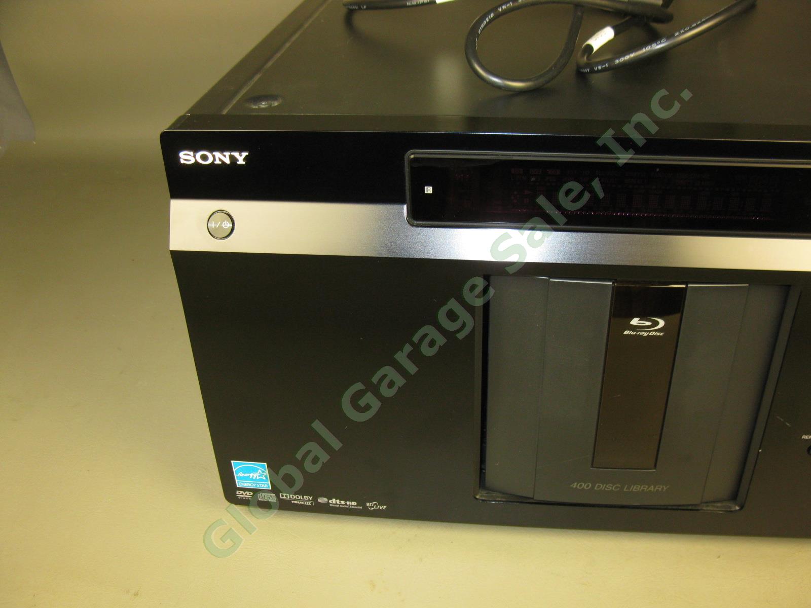Sony 400-Disc Blu-Ray DVD CD Mega Changer Player HDMI BDP-CX7000ES Tested EUC!!! 1
