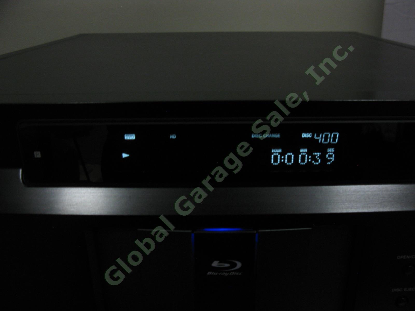 Sony 400-Disc Blu-Ray DVD CD Mega Changer Player HDMI BDP-CX7000ES Tested EUC!!! 6