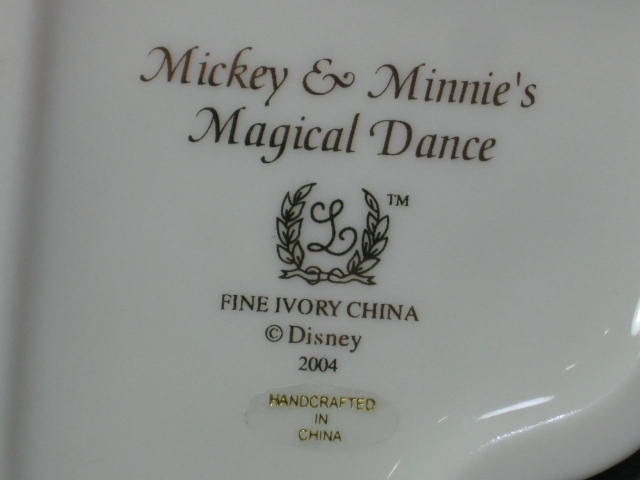 4 Lenox Disney Mickey + Minnie Mouse Figurines Lot NR 4