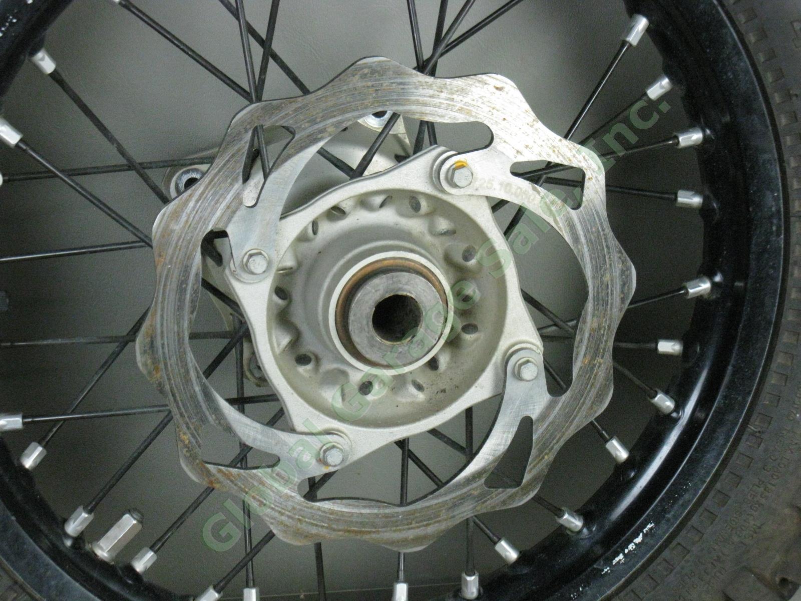 2013-2016 KTM-85 Takasago Excel Black Rear Wheel J 14x1.60 + Rotor Used 1 Lap! 1