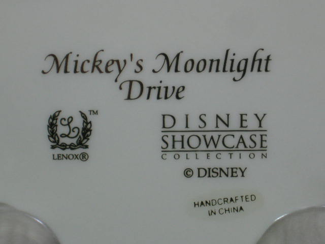 4 Lenox Disney Mickey + Minnie Mouse Figurines Lot NR 7