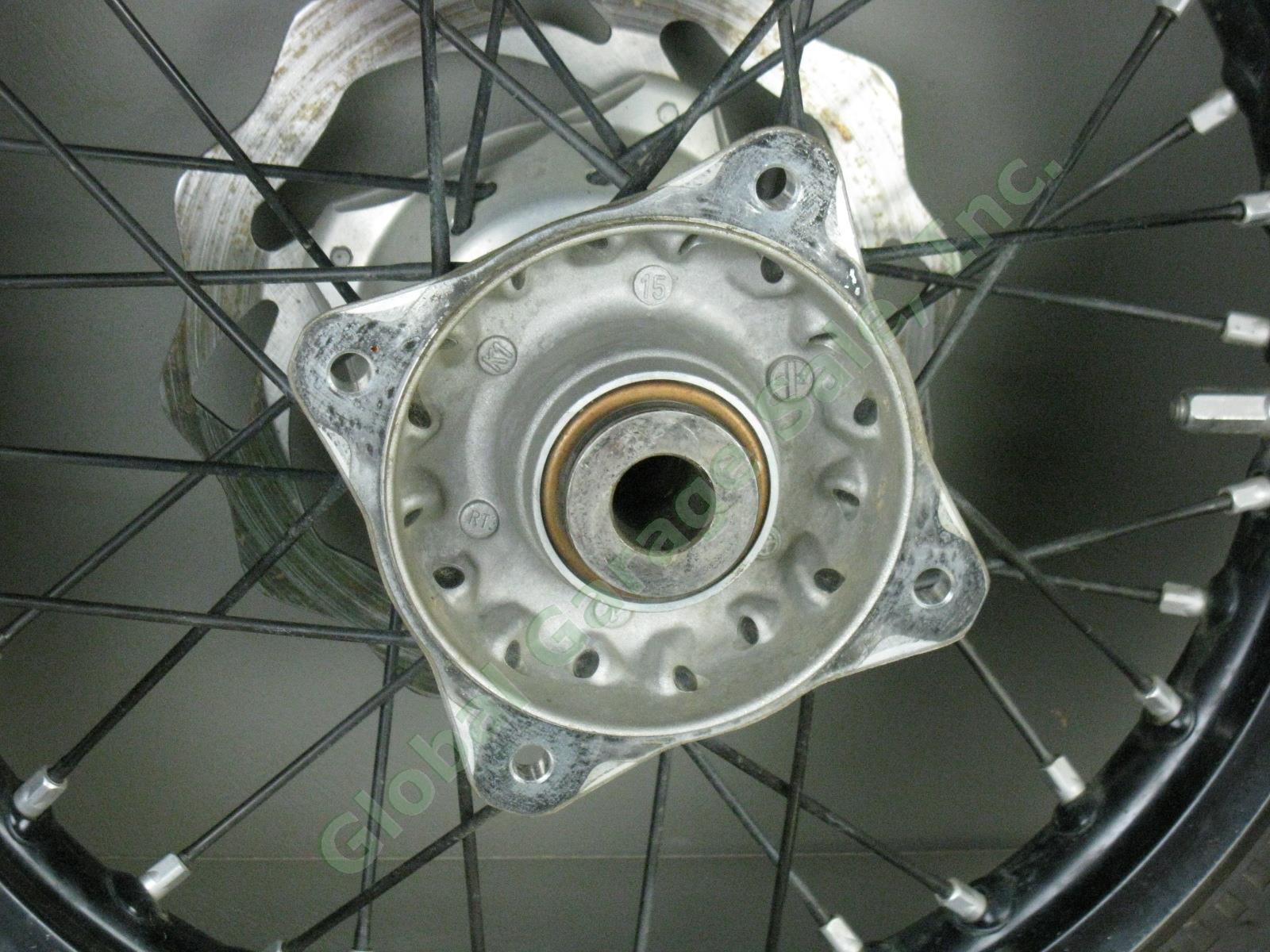 2013-2016 KTM-85 Takasago Excel Black Rear Wheel J 14x1.60 + Rotor Used 1 Lap! 3