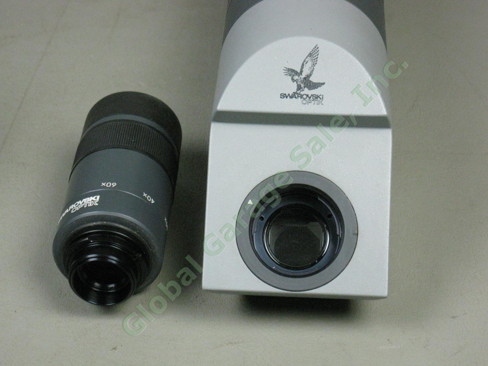 Swarovski Optik Habicht AT80 Spotting Scope w/20-60x Eyepiece +Box One Owner NR! 8