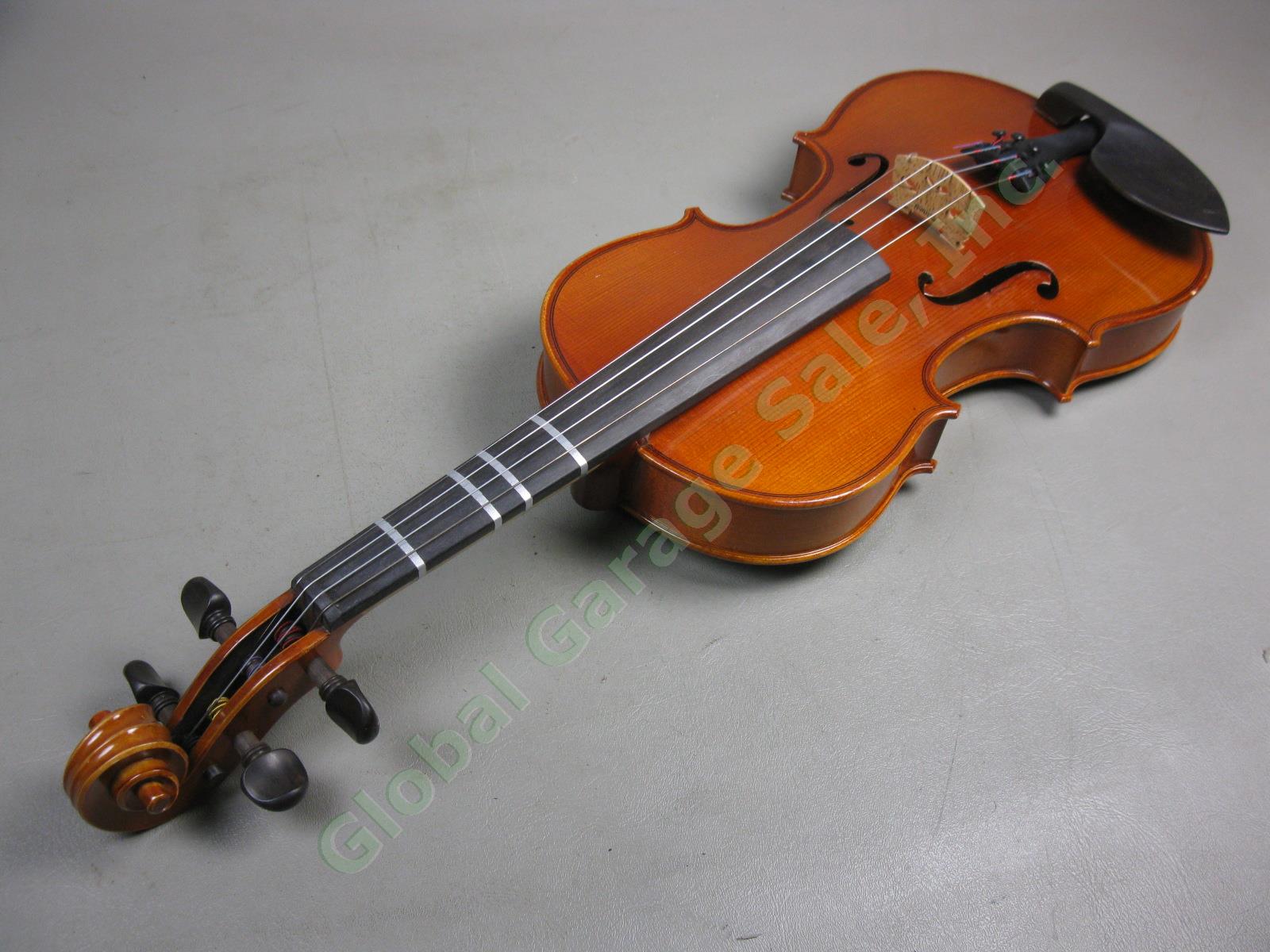 2004 Eastman VL100 4/4 Size Student Violin W/ K Holtz FG Bow Bobelock Case + Lot 1
