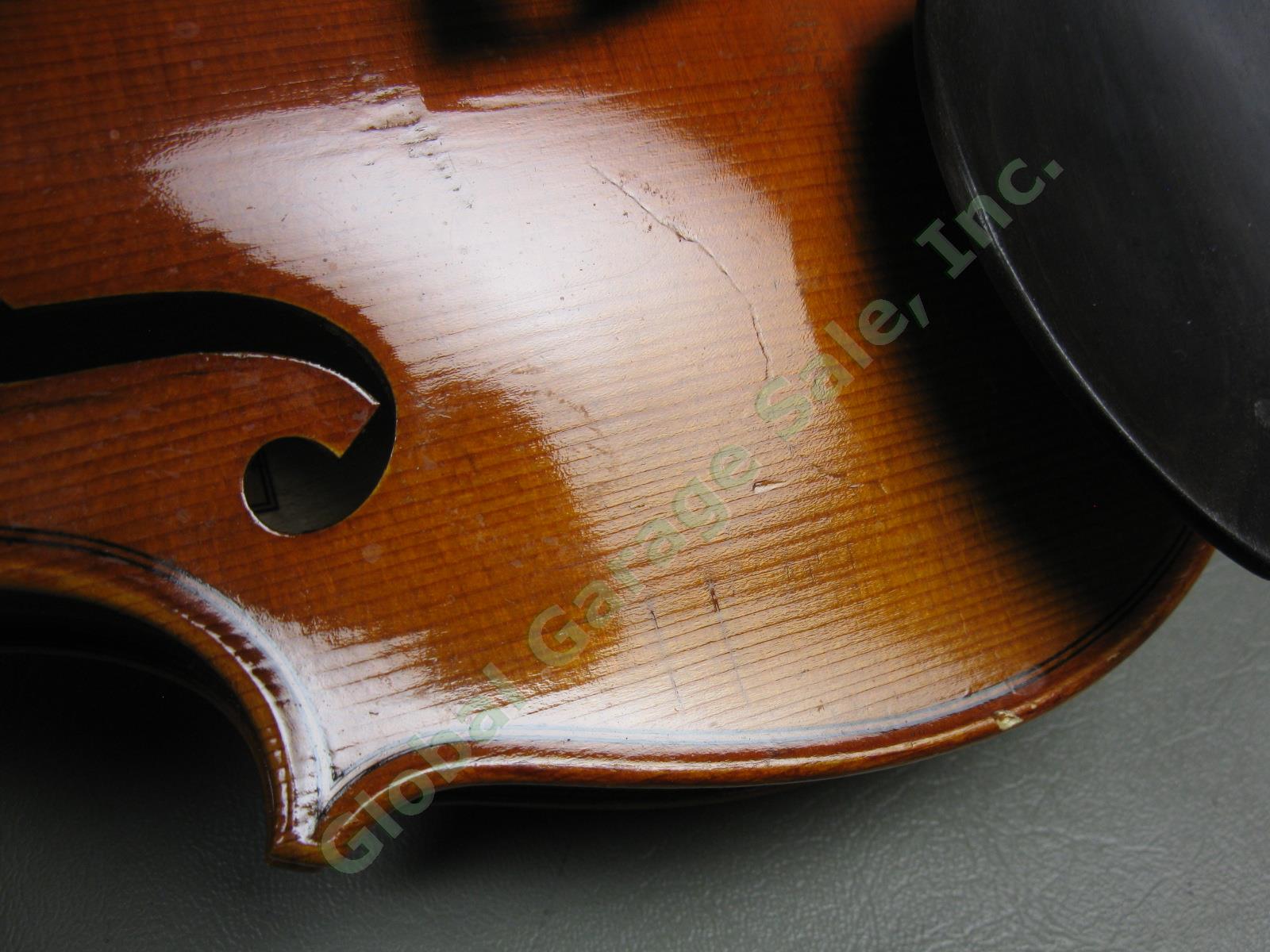 2004 Eastman VL100 4/4 Size Student Violin W/ K Holtz FG Bow Bobelock Case + Lot 5