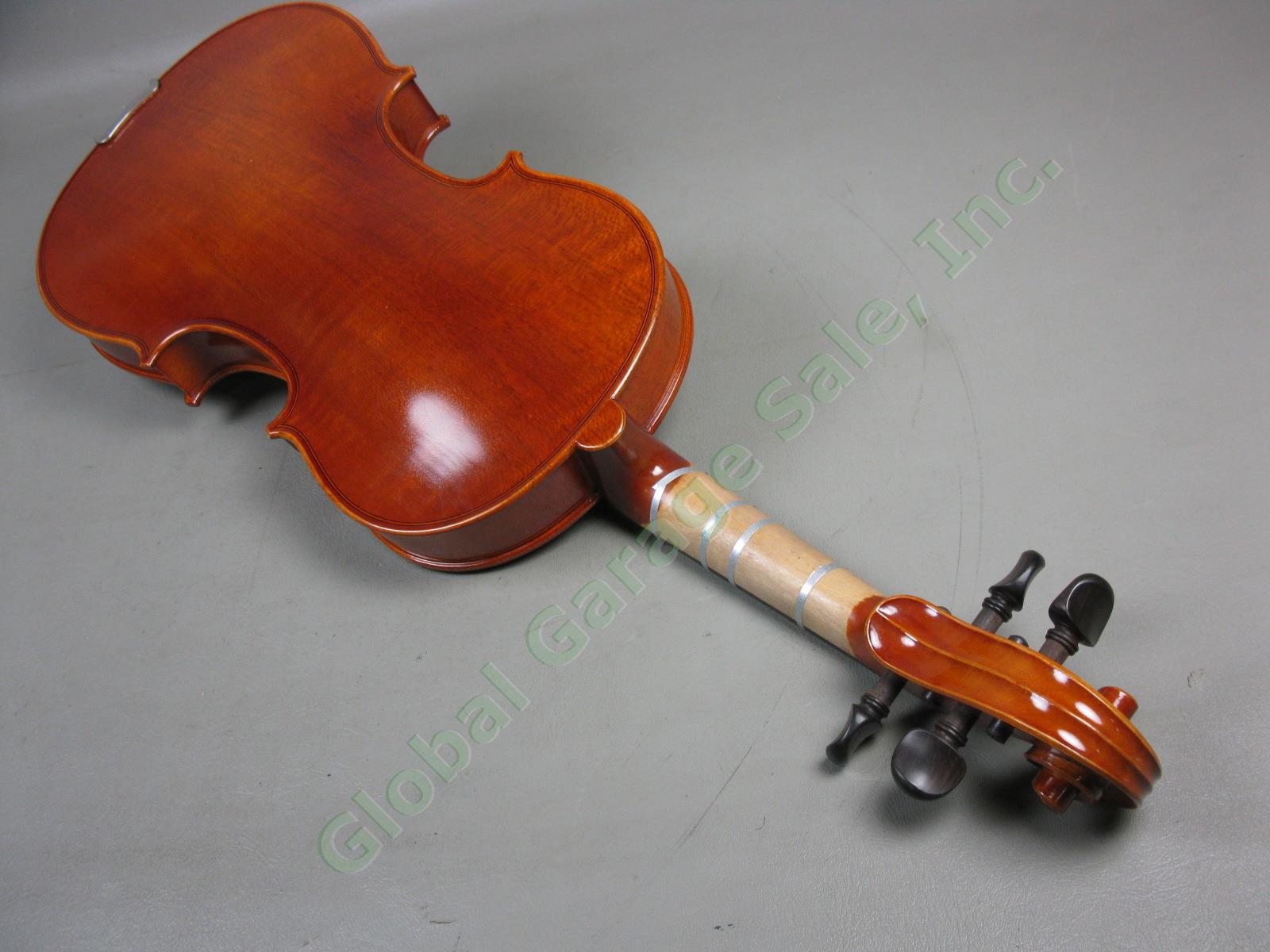 2004 Eastman VL100 4/4 Size Student Violin W/ K Holtz FG Bow Bobelock Case + Lot 9