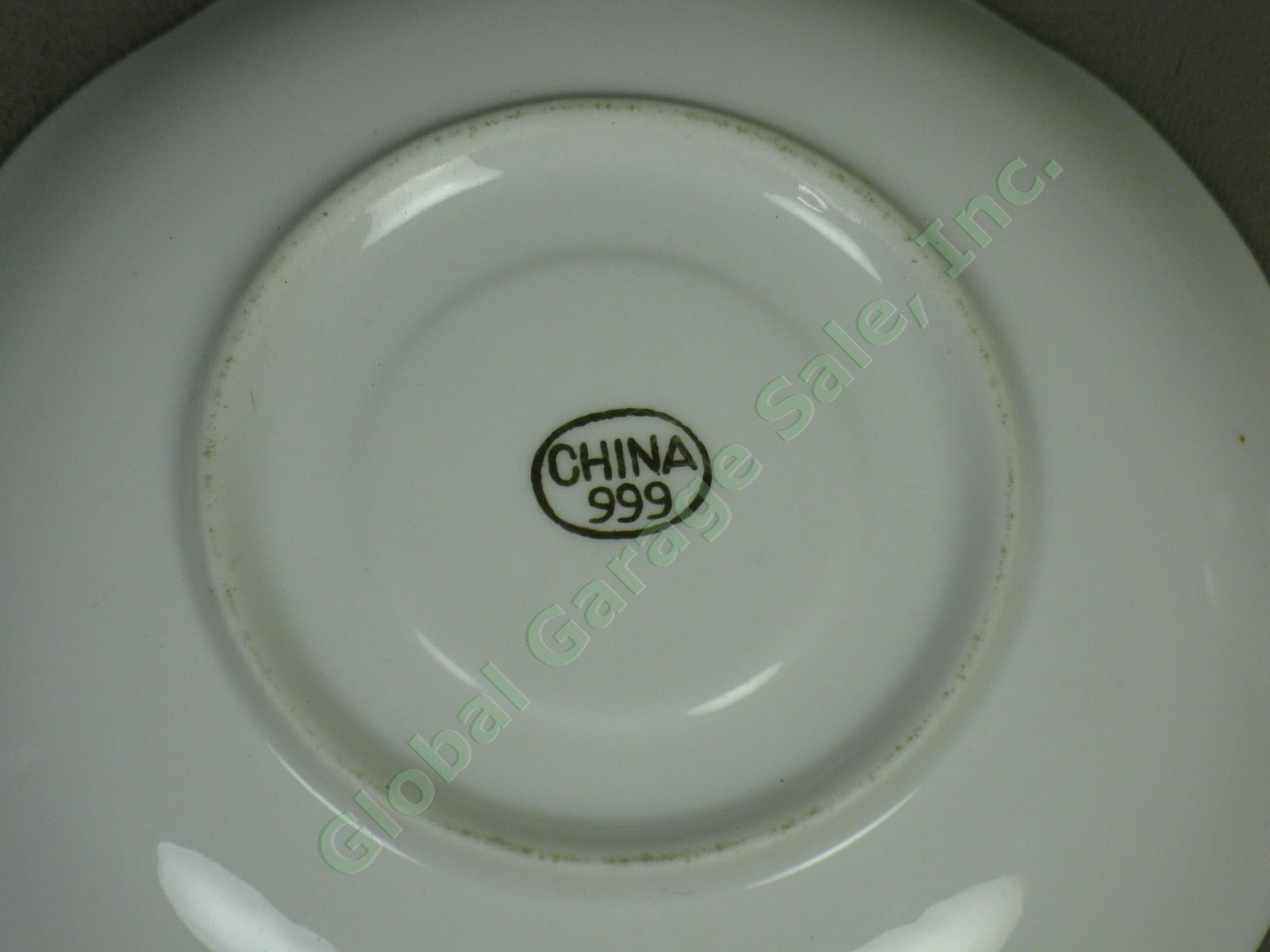 5 Vtg Antique Bone China Tea Cups + Saucers Lot Aynsley Paragon Coalport Foley 16