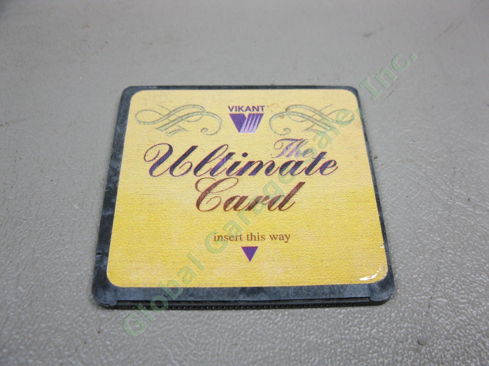 Vikant The Ultimate Box Embroidery Designs USB Transfer System + Card CD-ROM Lot 4