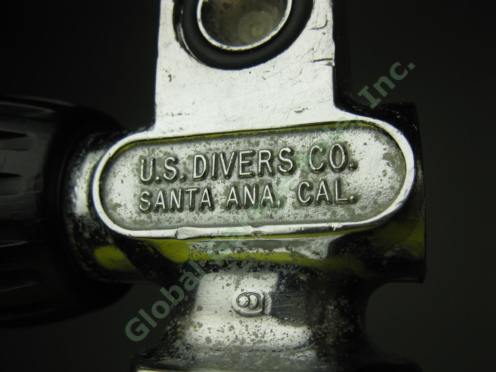 US Divers Aqua Lung 29" Aluminum 80 CF 3000 PSI SCUBA Tank + Backpack Hydro 6/17 8