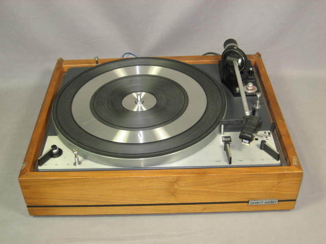 Dual 1219 Turntable Record Player Shure M75 Cartridge