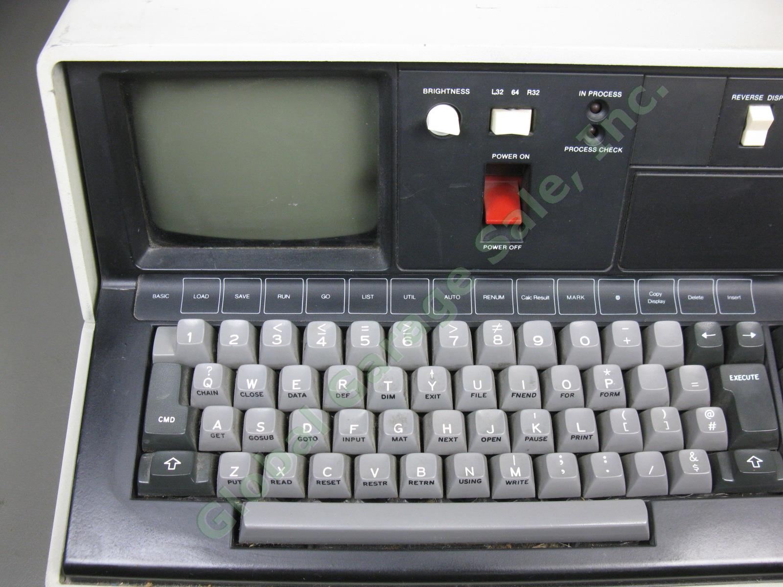 Vtg 1979 IBM 5110 Computing System Portable PC Computer 1.9MHz 16K-64K RAM BASIC 1