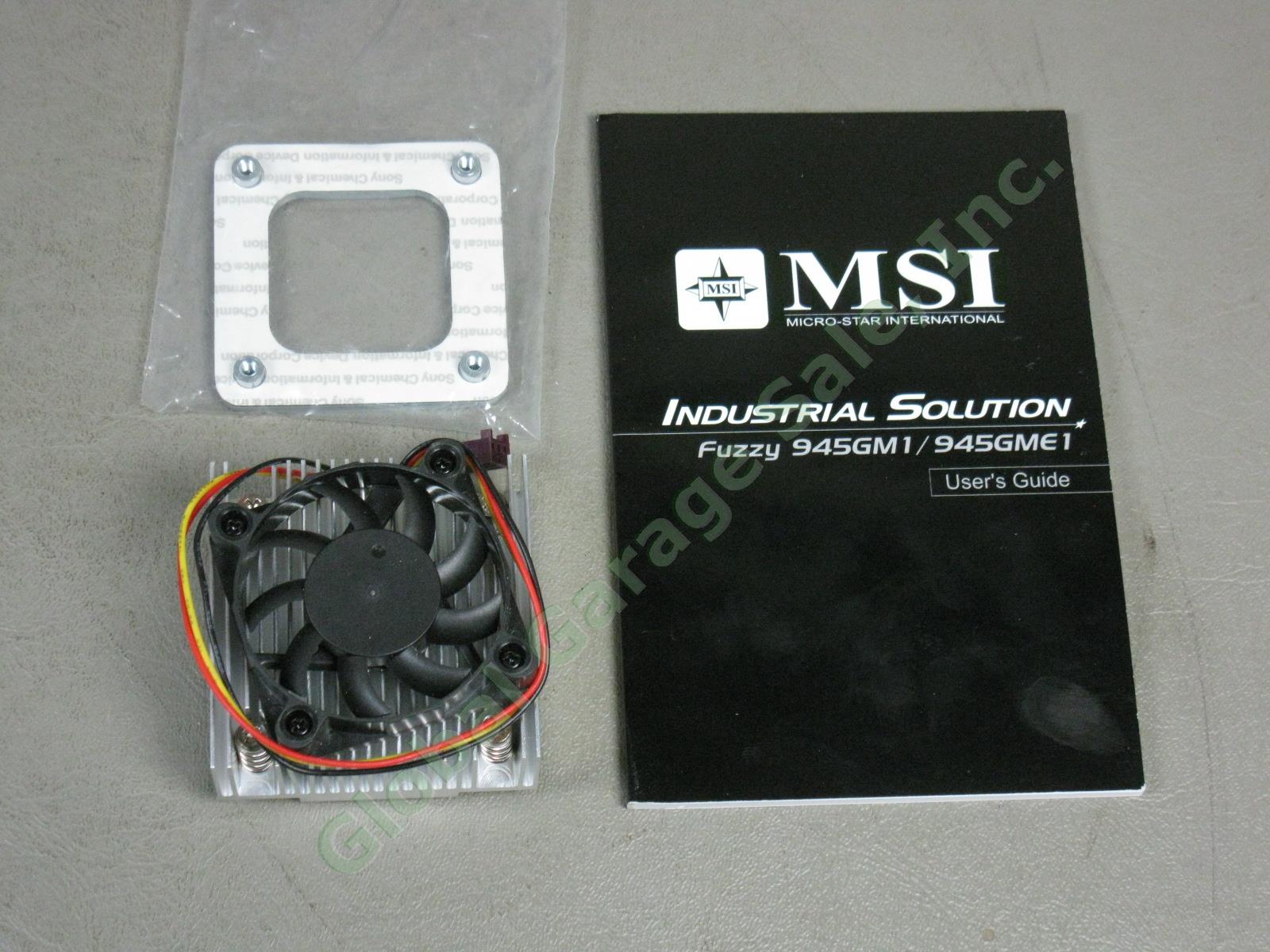 12 Brand New MSI Fuzzy 945GME1 Mini ITX Desktop Motherboard Intel M Case Lot NR 4