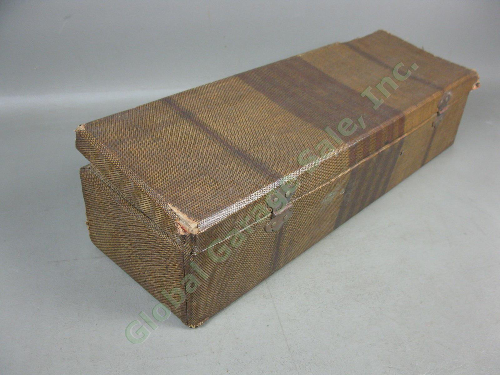 Vtg Mah Jong Jongg Mahjong Game Set 161 Bakelite Catalin Bamboo +Wood Tiles Rack 10