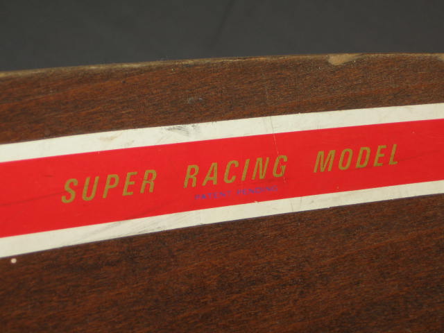 Vintage Brunswick Snurfer Super Racing Model Snowboard 4