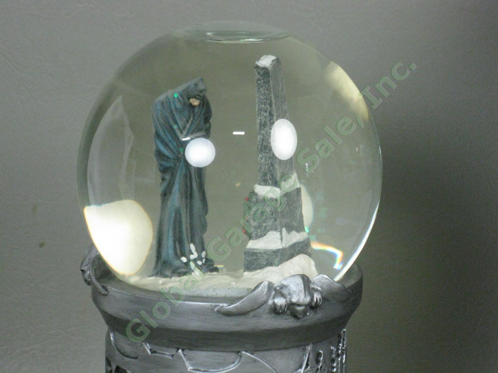 NIB 1999 DC Direct Ltd Ed Batman Dark Winters Knight Porcelain Snow Globe w/COA 2