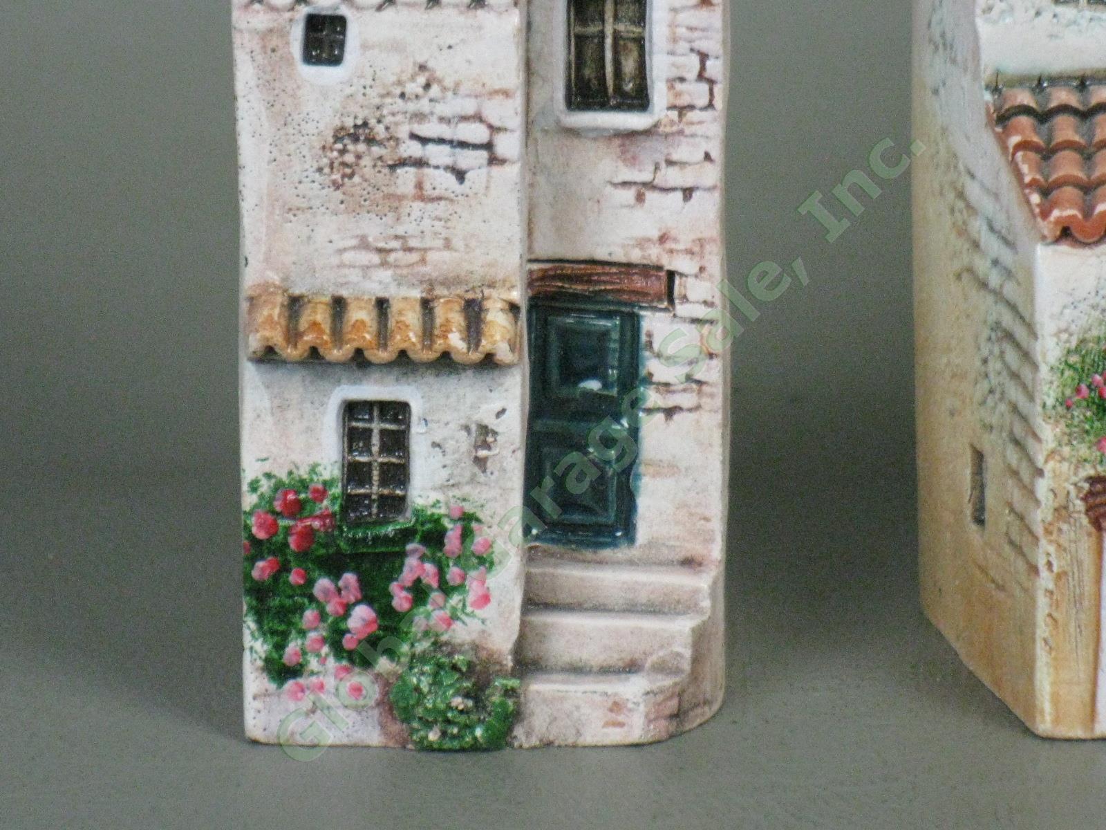 3 Dominique Gault Miniature Limoge Clay Pottery Houses Provence France 1995-2001 2