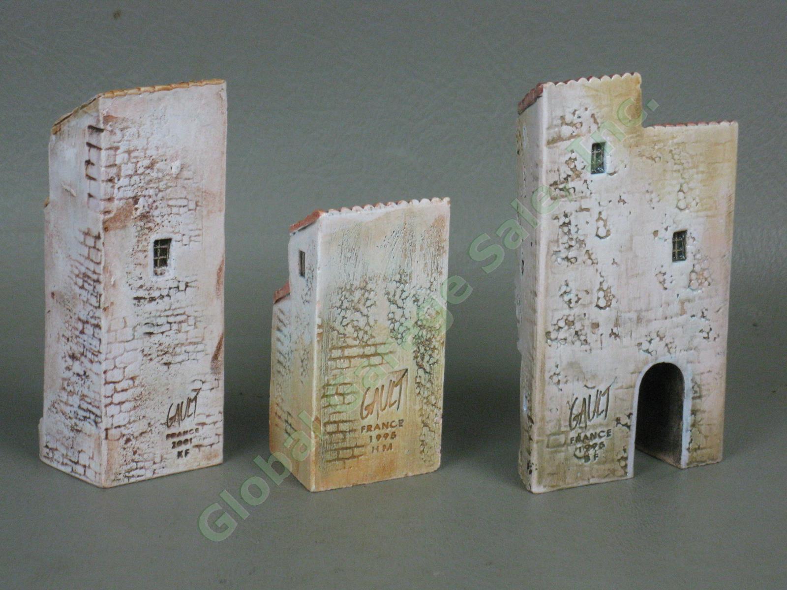 3 Dominique Gault Miniature Limoge Clay Pottery Houses Provence France 1995-2001 6