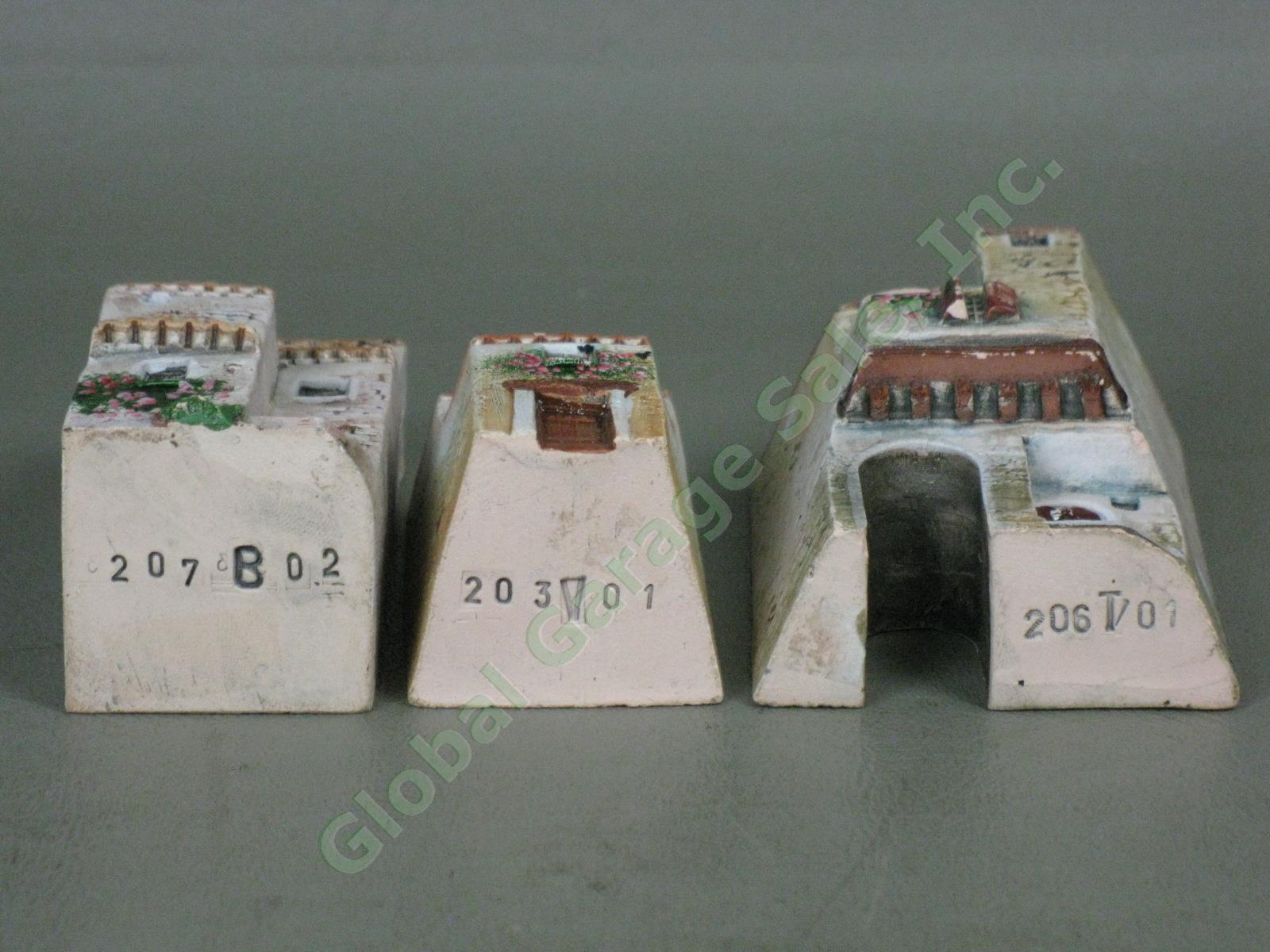 3 Dominique Gault Miniature Limoge Clay Pottery Houses Provence France 1995-2001 8