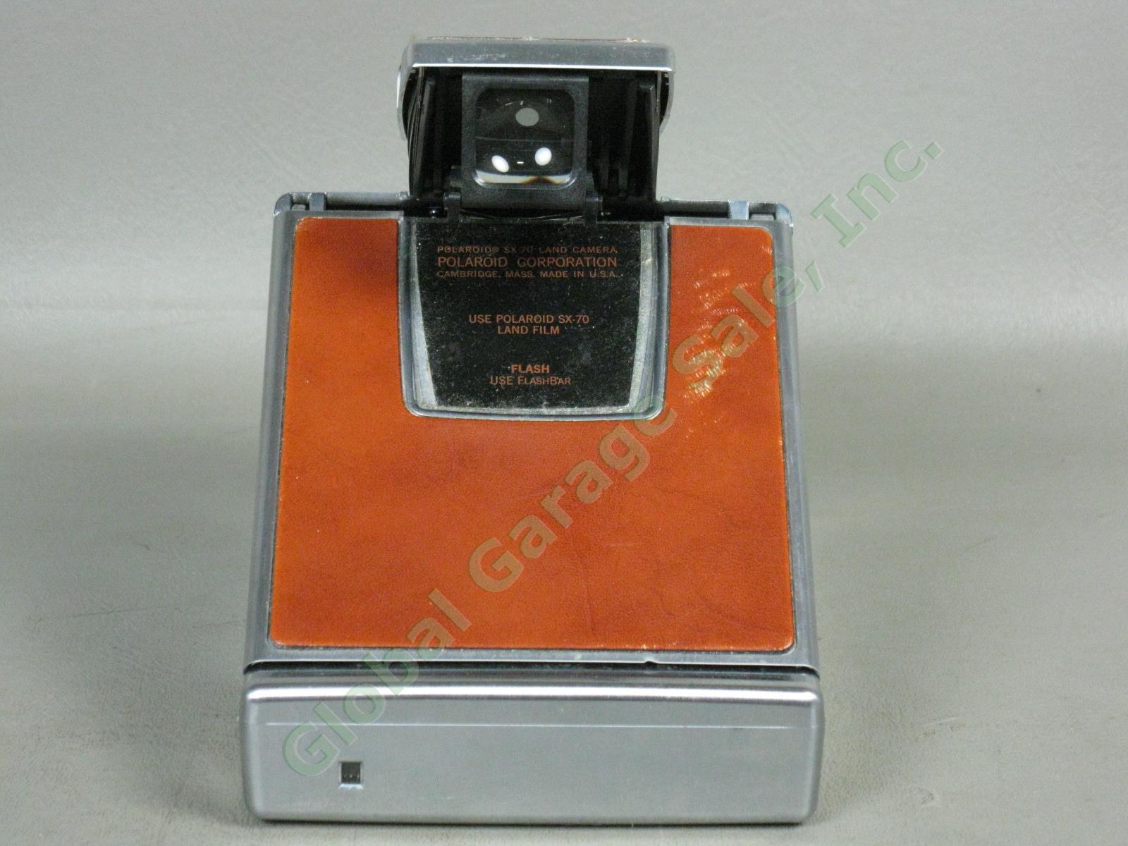 Vintage Original Polaroid SX-70 Land Camera Flashbar II Excellent Condition NR 3