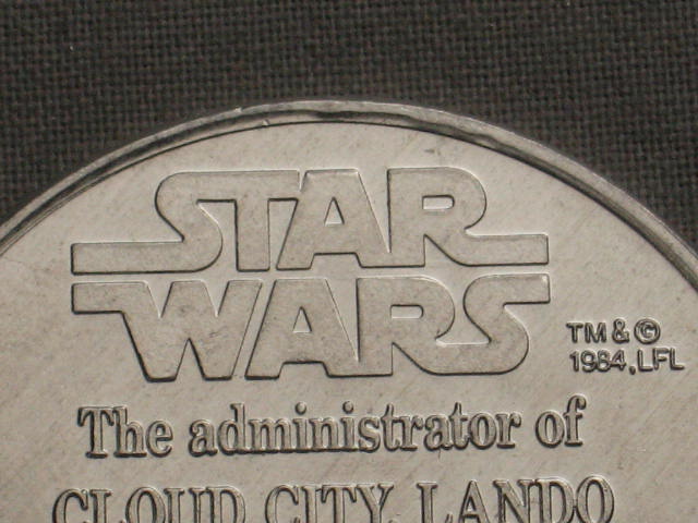 14 Vintage 1984 Star Wars POTF Coin Luke Han Solo Yoda 7