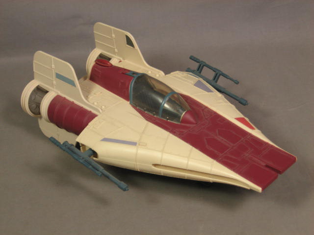 Vintage 1984 Star Wars Droids A-Wing Fighter Ship +Box 2