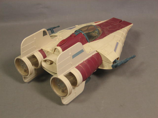Vintage 1984 Star Wars Droids A-Wing Fighter Ship +Box 4