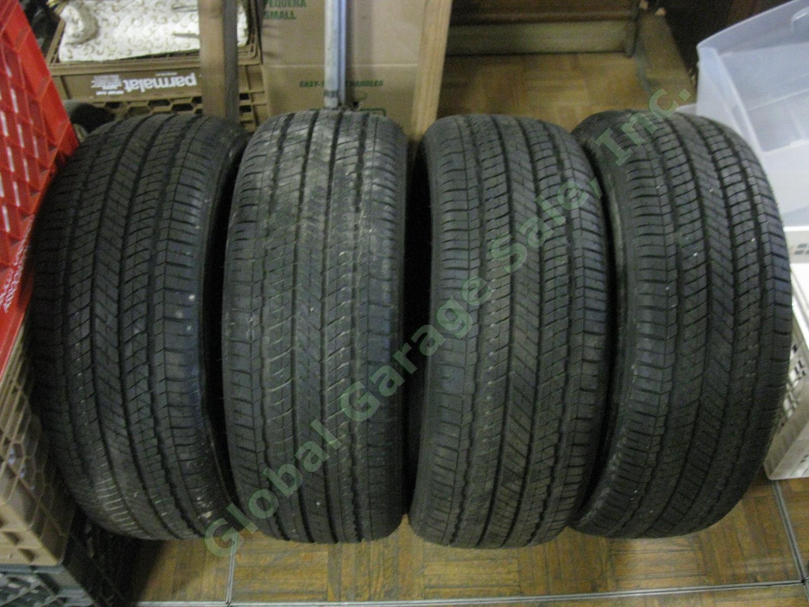4 Bridgestone Turanza EL400-02 16" P205/55R16 89H M+S RFT Tires Set ~200 Miles!! 1