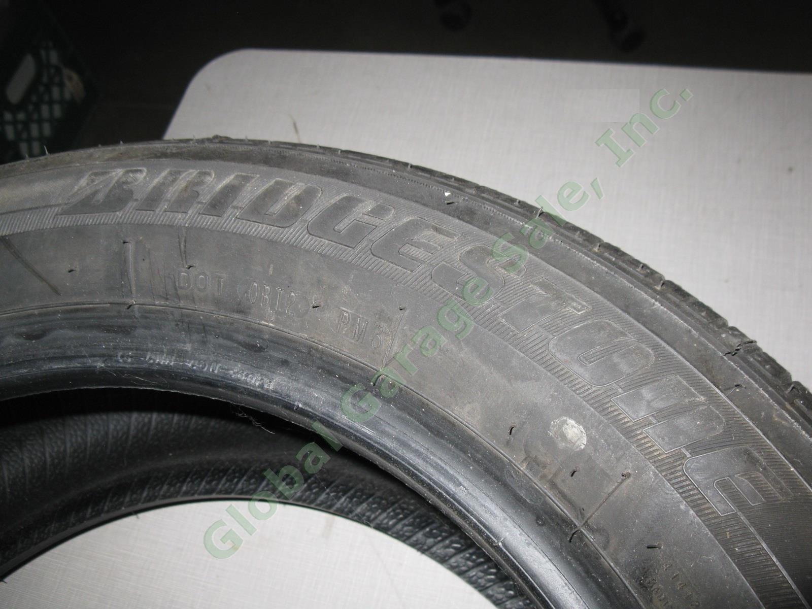 4 Bridgestone Turanza EL400-02 16" P205/55R16 89H M+S RFT Tires Set ~200 Miles!! 4
