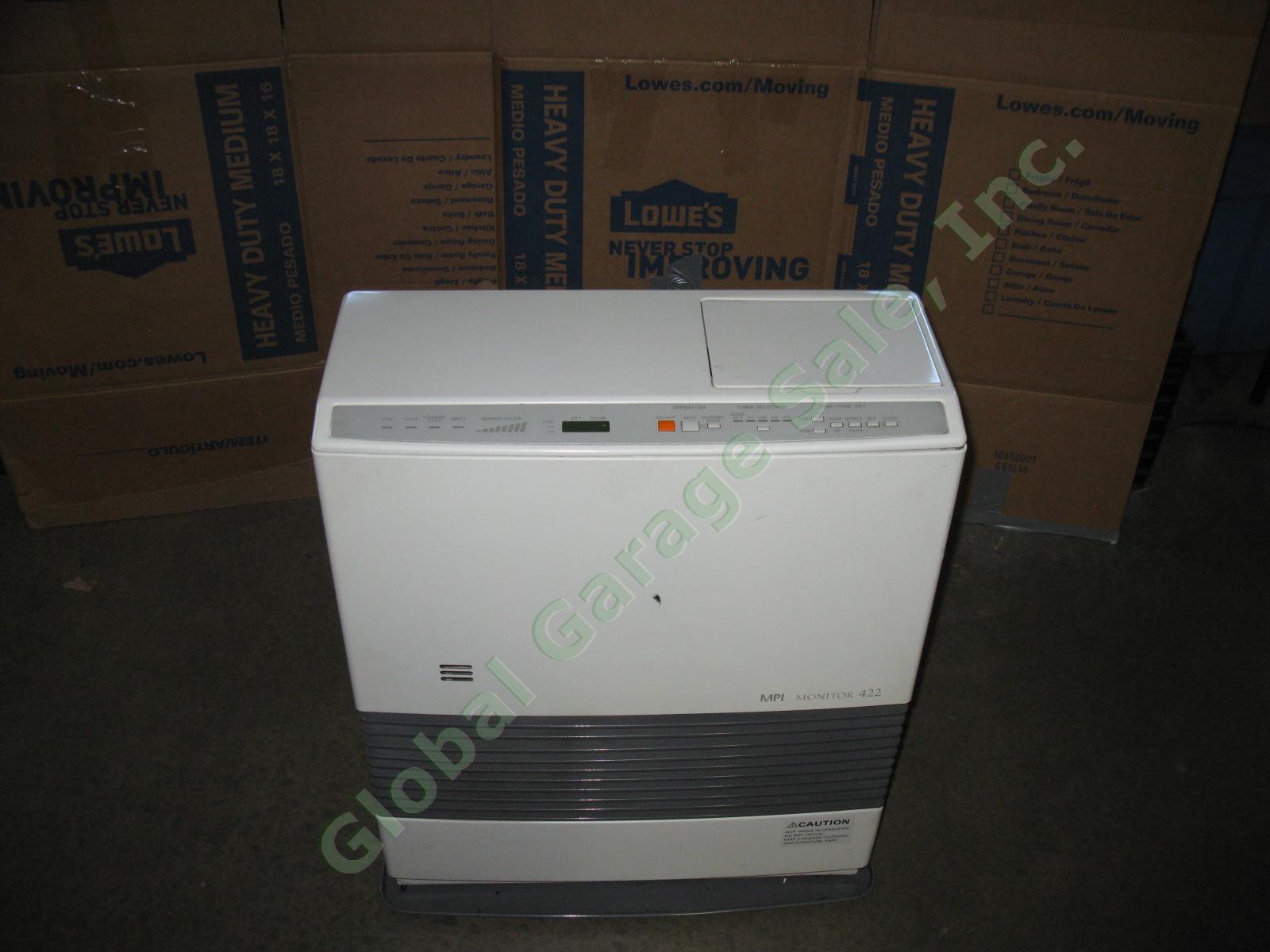 MPI Monitor Products Inc M 422 Kerosene Oil Heater Heating System NO RESERVE BID