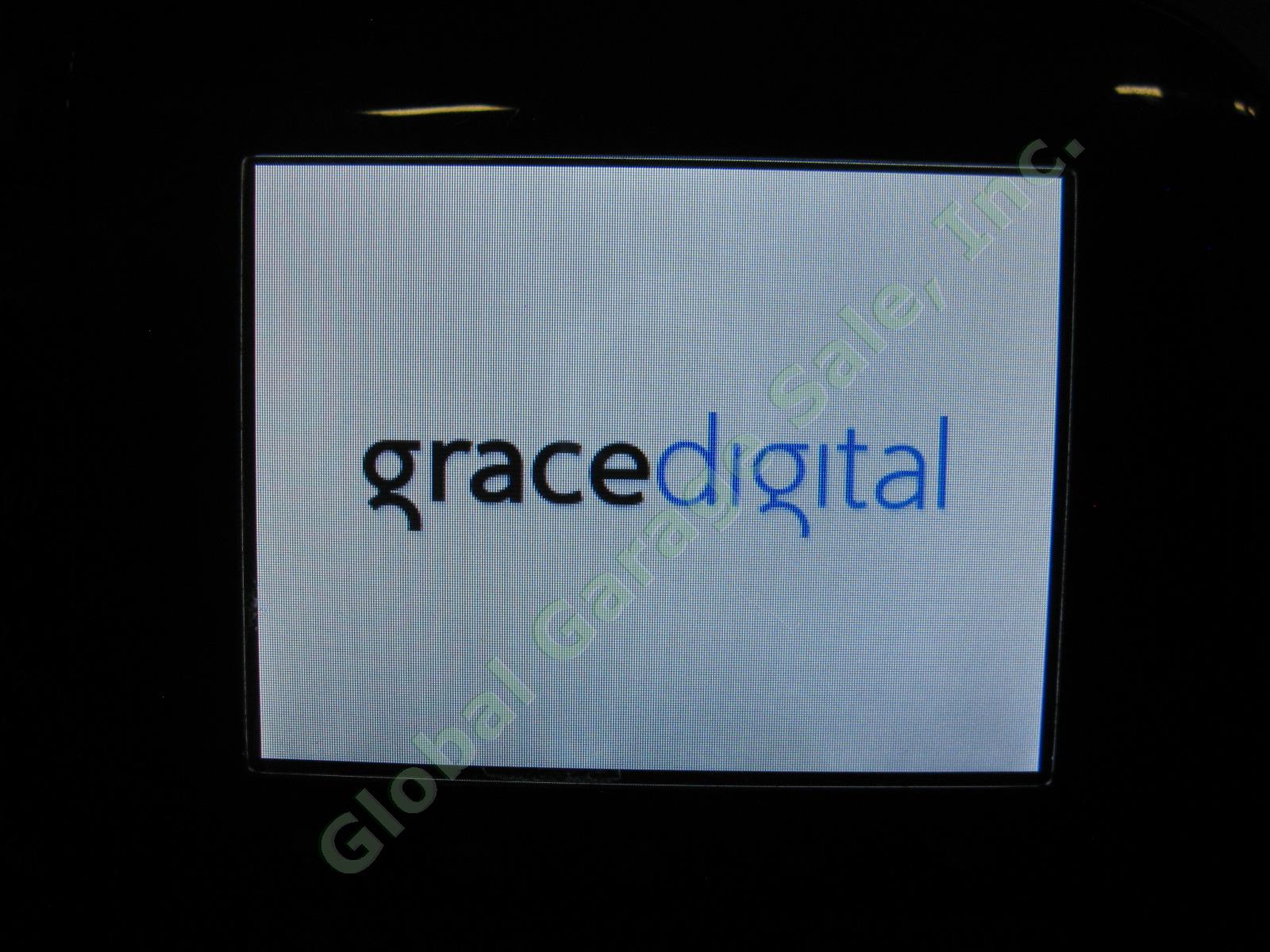 Grace Digital Mondo WiFi Internet Radio GDI-IRC6000 + Remote AC Power Manual Lot 2