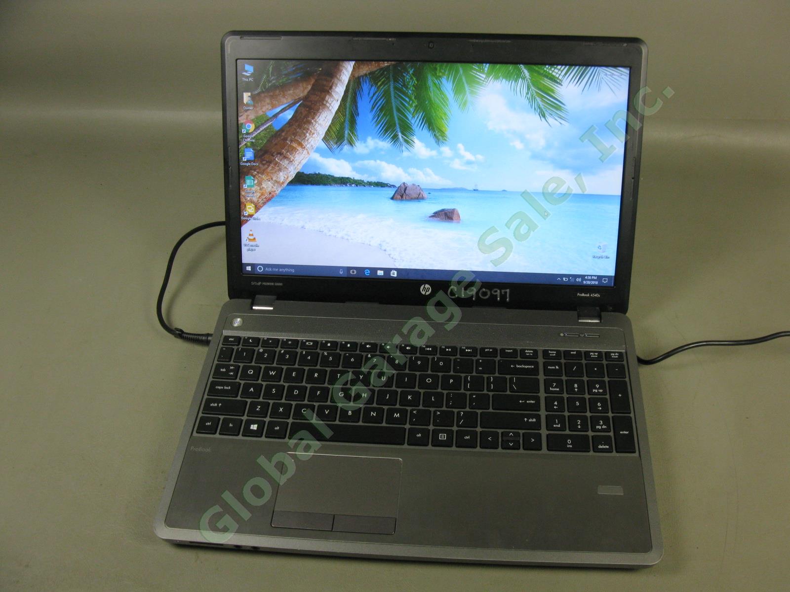HP ProBook 4540s Laptop Computer Intel Core i3 2.40GHz 500GB 4GB RAM Win 10 Pro
