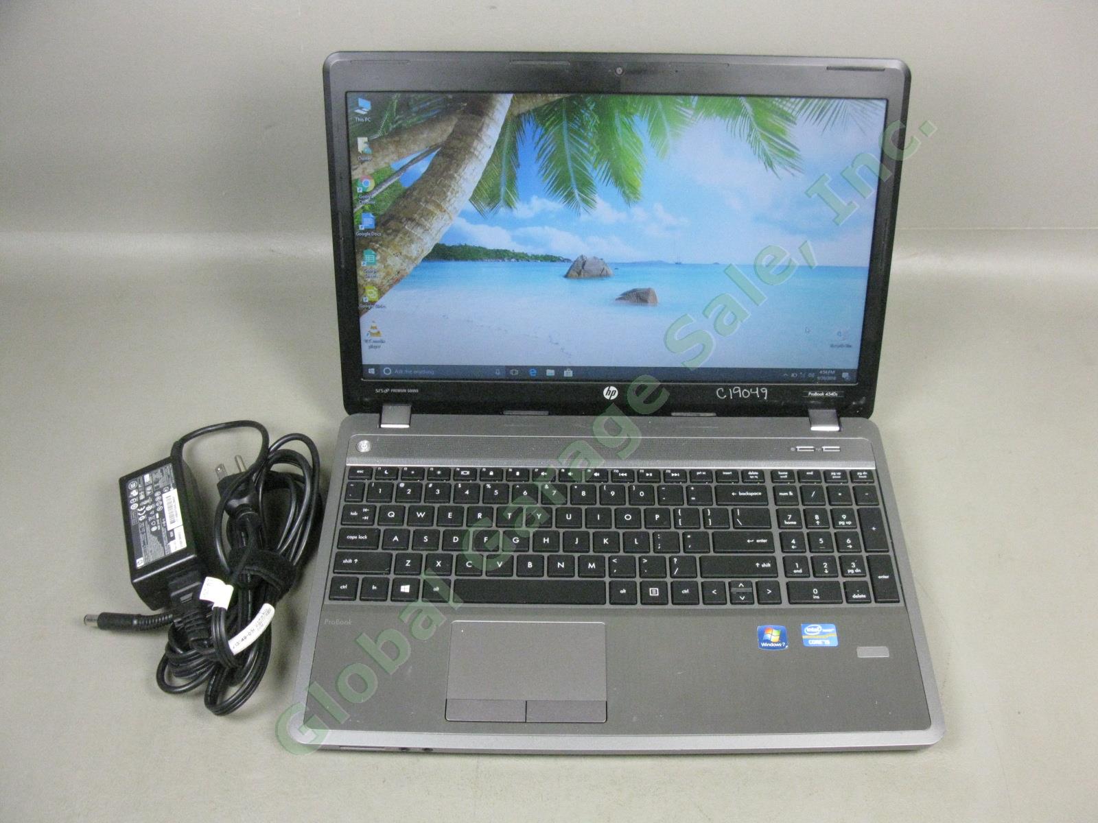 HP ProBook 4540s Laptop Computer Intel i5 2.60GHz 300GB HDD 4GB RAM Win 10 Pro