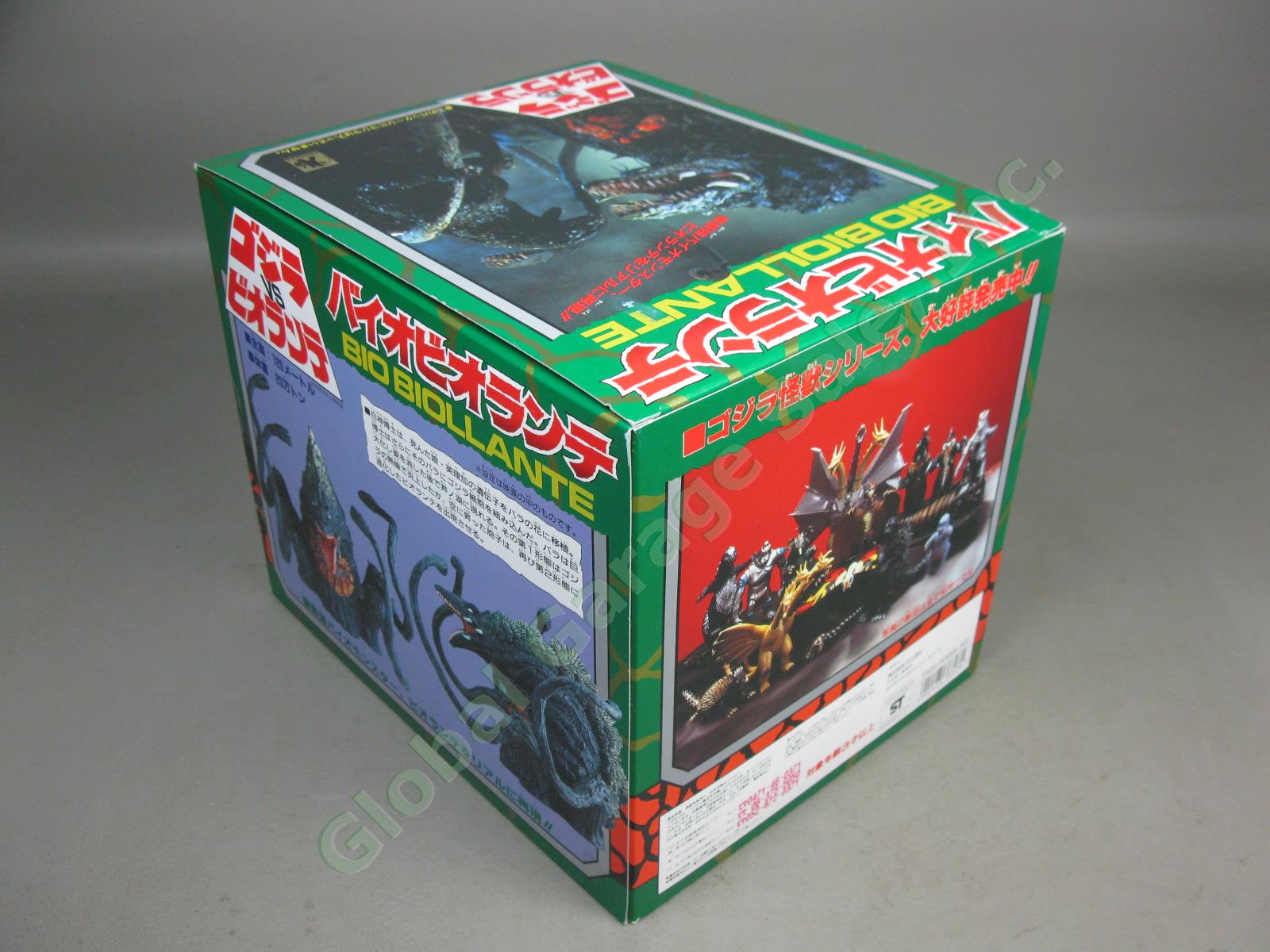 NIB 1992 Bandai Godzilla Vs Bio Biollante Soft Vinyl Monster Figure W/ Box Japan 1