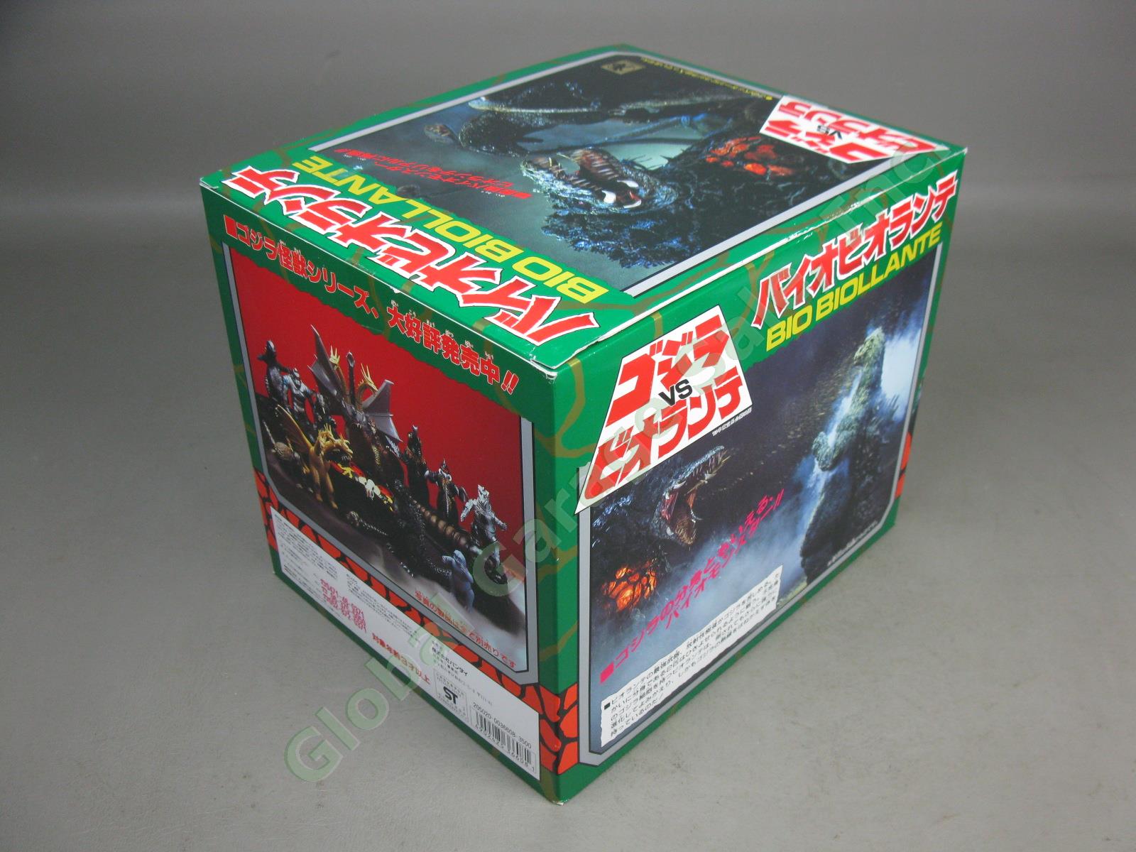 NIB 1992 Bandai Godzilla Vs Bio Biollante Soft Vinyl Monster Figure W/ Box Japan 2