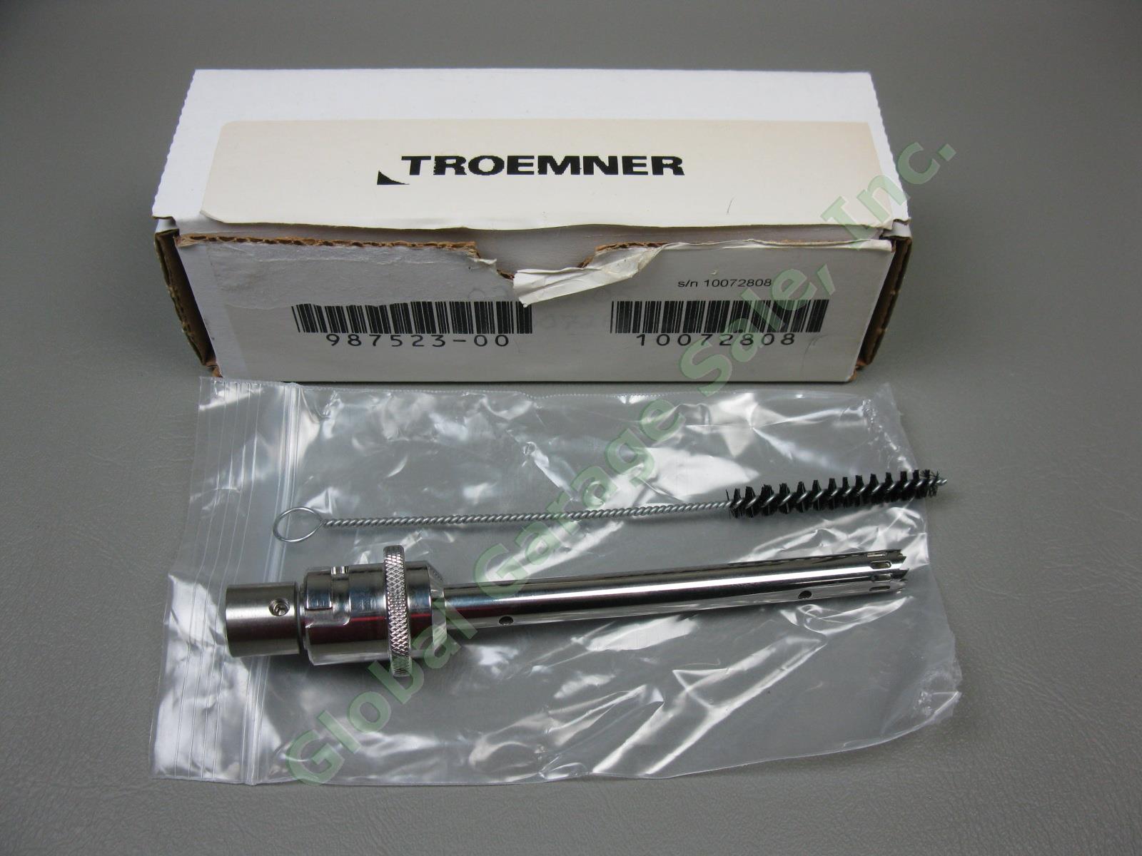 Troemner Pro Scientific Homogenizer Generator Probe 10x105mm Lot Lightly Used NR