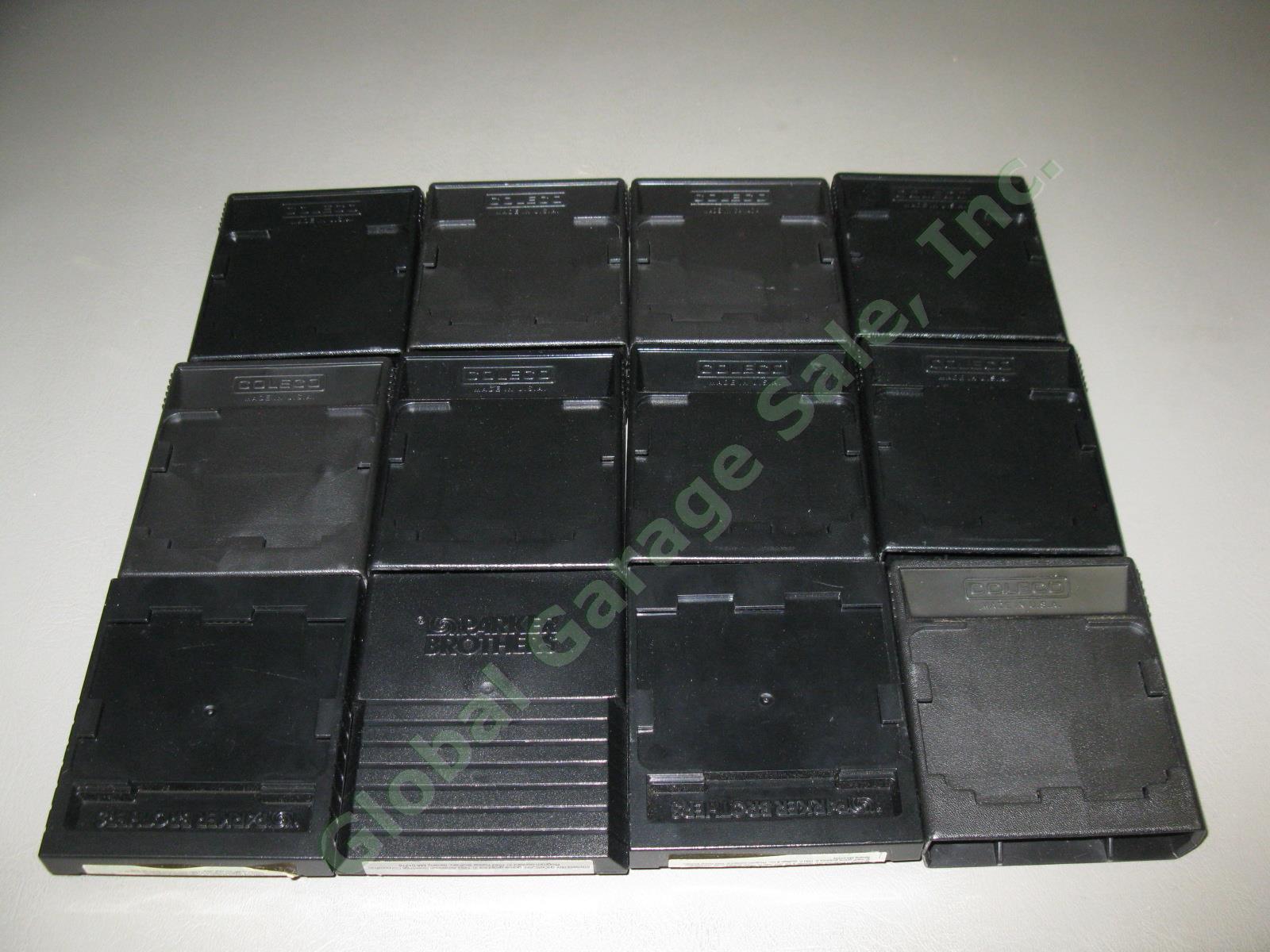 HUGE LOT 34 Vtg Video Games Atari Adam ColecoVision +Manuals Overlays Cases VGUC 3