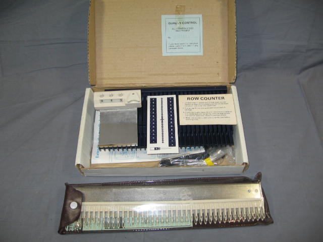 Vintage Bond Knitting Machine Garter Bar +Extension Kit