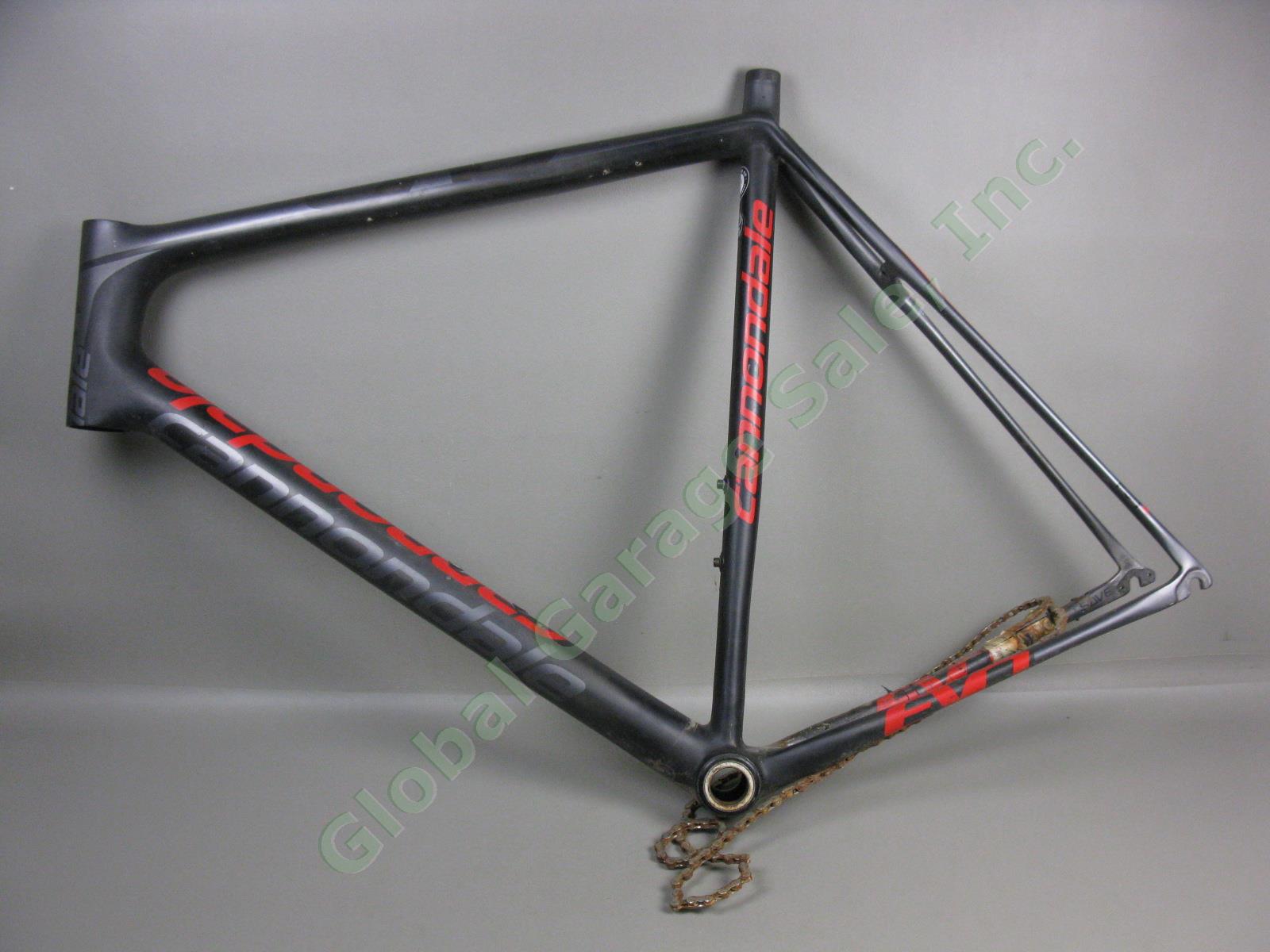 Cannondale SuperSix Evo Hi-Mod 58cm Carbon Fiber Road Bike Frame Parts/Repair NR